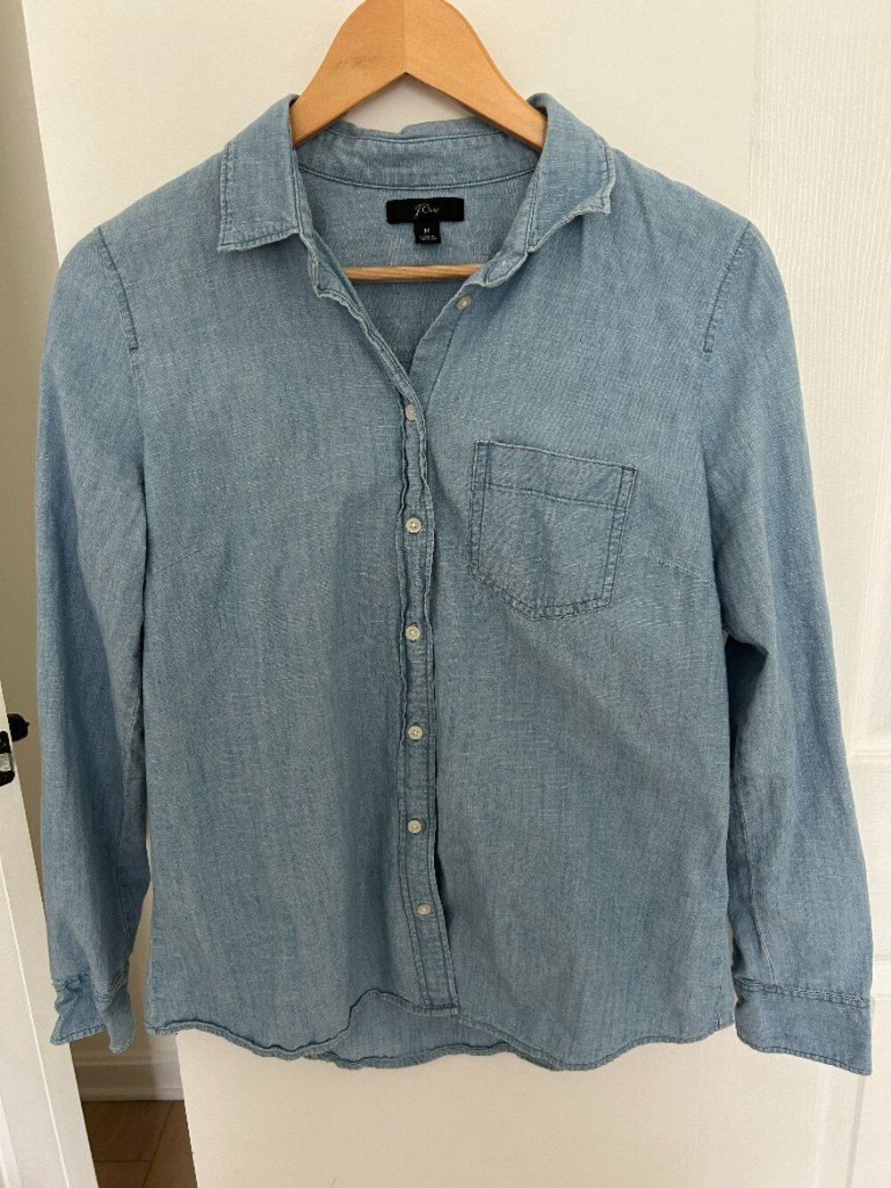 J. Crew Chambray Button Down Shirt
